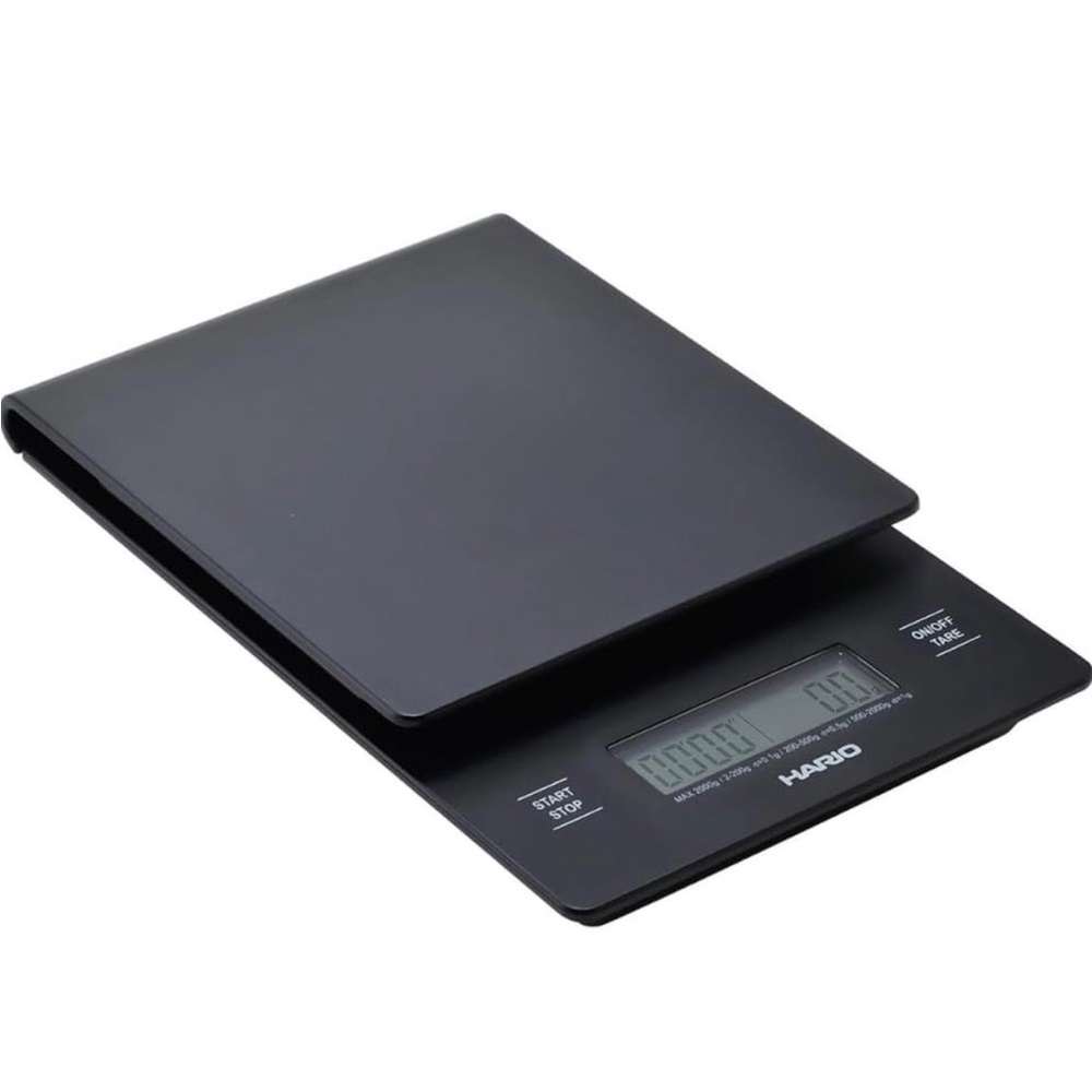 HARI Sleek Black Digital Scale
